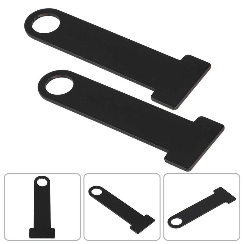 - Helmet Lock Extension, Helmet Strap D‑Ring Lock Stainless Steel