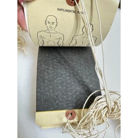 California CIVIL DEFENSE EMERGENCY MEDICAL TAG BOOKLET WWII KOREA VIETNAM