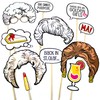 Golden Girls Photo Booth Props (11 Piece Set) Party Supplies