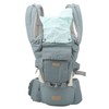 Adjustable Baby Carrier Breathable Newborns Toddlers Ergonomic Thickening HipseatCyan