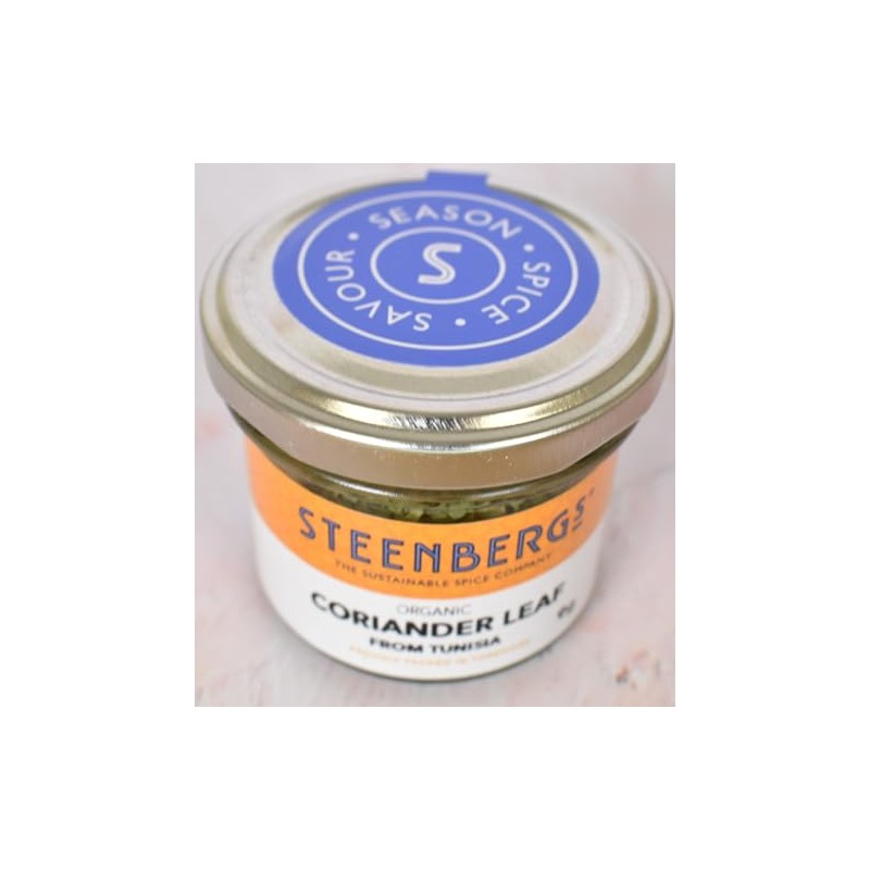 Steenbergs Organic Coriander Leaf Standard Jar 9g