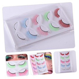 MERRYHAPY False Lashes Individual Natural Look False Eyelashes for Women Present Set