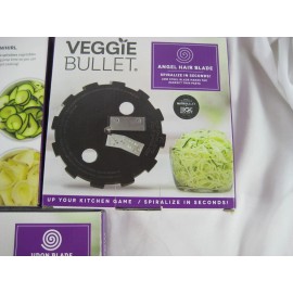 Veggie Bullet accessory blade Angel hair blade New in package Spiralize  Seconds