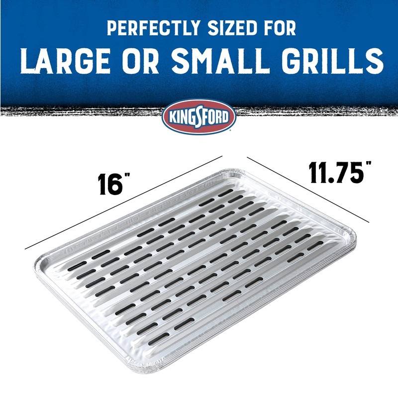 Kingsford Extra Tough Aluminum Grilling Foil Liners, 14ct | Foil