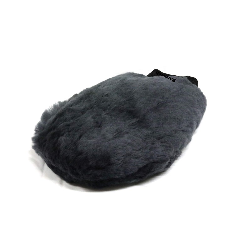 Barnwell Deep Pile Lambs Wool Grey Wash Mitt Sheepskin for