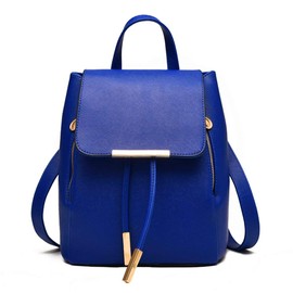 Pahajim Women's Fashion Travel Backpack Mini Purses Bag Cute Rucksack Multipurpose Shoulder Bag (deep blue)