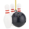 Tree Buddees Bowling Ball and Pins Christmas Ornaments