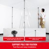 Happybuy Dust Barrier Poles, 12 Ft, 4 Telescoping Poles, Carry