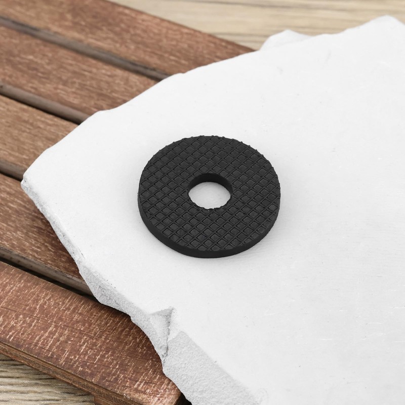 EMSea 100pcs M8 Rubber Washers Rubber Flat Washers Round Sealing