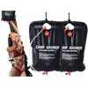 KLLJ Camping Shower, 2 Pieces Solar Shower Bag, Camping Shower