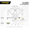 Cressi Calibro Diving Mask - White, Uni