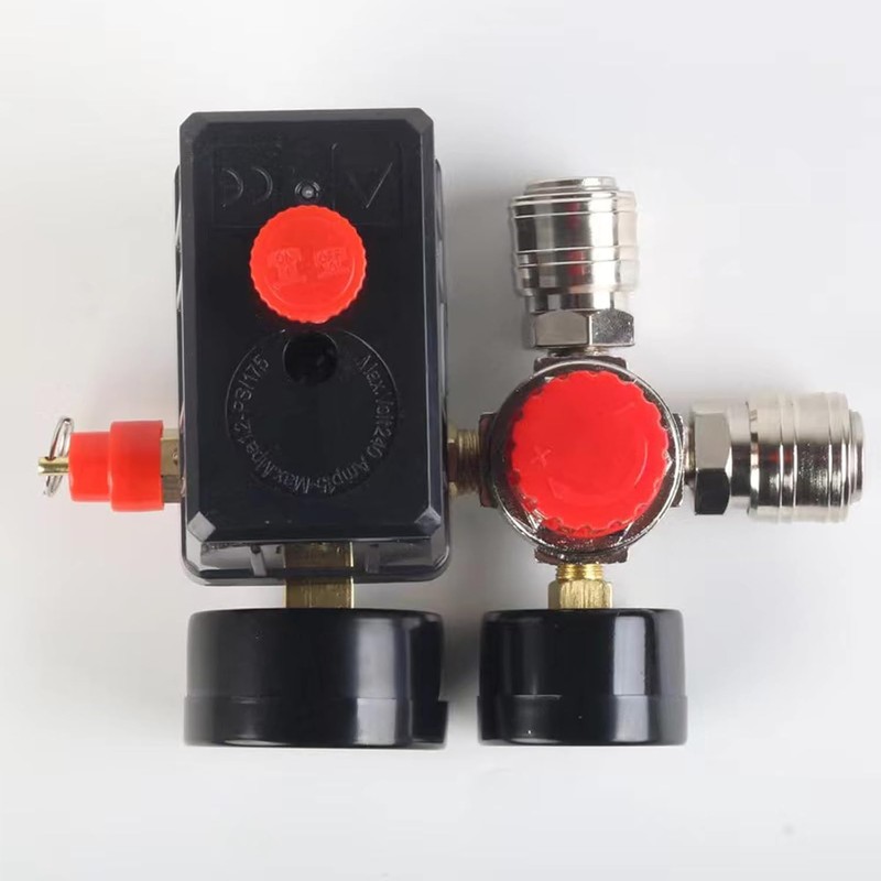 Pressure Regulator Compressor with Pressure Gauge, Pressure Switch Air Compressor,