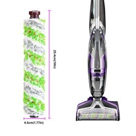 PELLYDA 3-Pack Ersatz 2460 CrossWave Multifl?chen-B1rstenrolle, B1rste Zubeh?r f1r Bissell CrossWave 17132, 1785, 2519, 2306A 1785A 3888A Staubsauger, Ersatz Teil# 1613568 &161-3568.