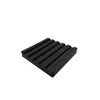 car-tuningsde Rubber Block 150 x 150 x 20 mm Ribbed