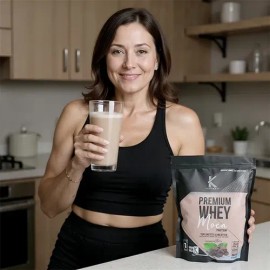 Proteína Whey Moca Kardagar De 1kg Rinde 33 Porciones 28gr