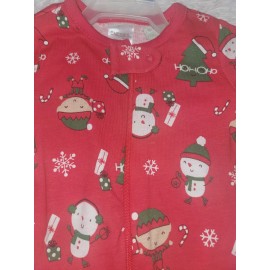 Gerber Onsies  Boy Girl Christmas Holiday Sleeper Various Sizes