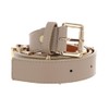VALENTINO Emma Winter Belt W110 Beige / Oro - Can