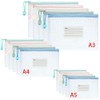 Vicloon Document Bag A3 + A4 + A5, 15 Pieces