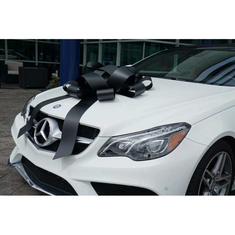 CarBowz Magnetic Car Bow Large 4ft Black Color