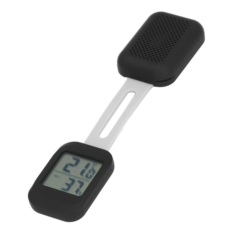 Universal Guitar Humidifier Mini Clear Display Portable Guitar Hygrometer Thermometer
