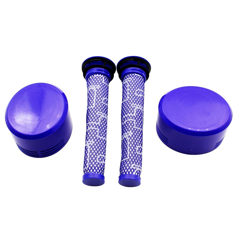 KENSHIRE 4 Pack Vacuum V7 V8 post filters compatible for