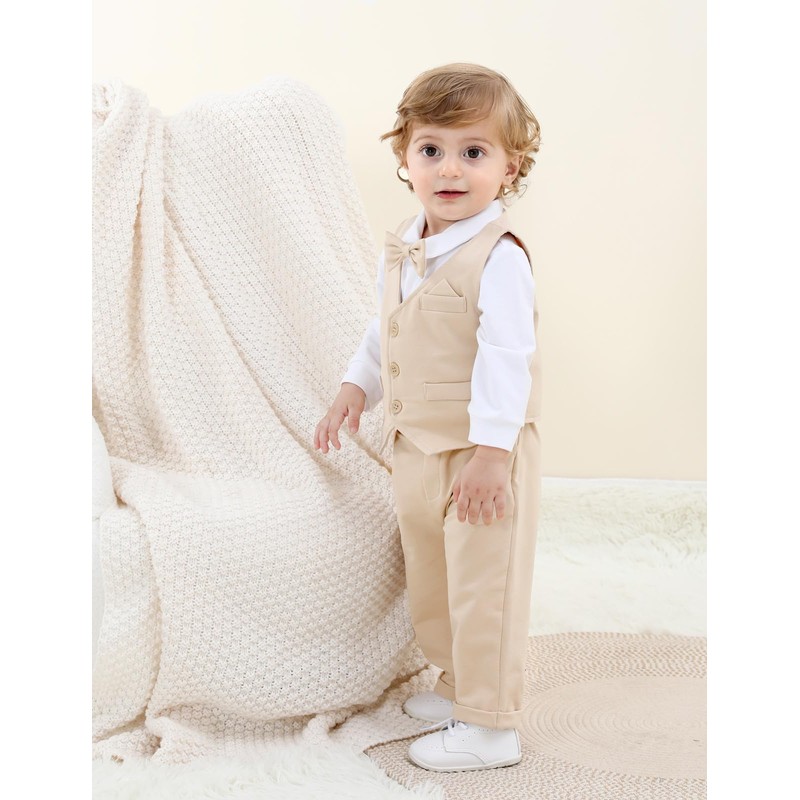 A&J DESIGN Baby Easter Outfit Boy Infant Wedding Gentleman Formal