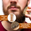 Beard Brush Wild Boar Bristles, Beard Brush and Beard Comb,