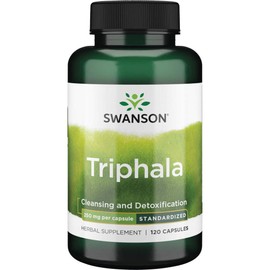 Swanson Triphala (Standardized) 250 Milligrams 120 Capsules