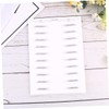 MERRYHAPY 20 Pairs Eyebrow Stickers 2 Sheets Realistic Brow Makeup