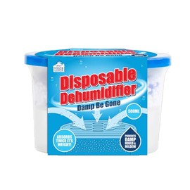 Zale Yardley Dehumidifier Bags Pack Of 6 Wardrobe Dehumidifier, Disposable Dehumidifier Condensation Remover Interior Damp Moisture Absorber For Home, Bedroom, Bathroom, Caravan, Garage Or Wardrobe