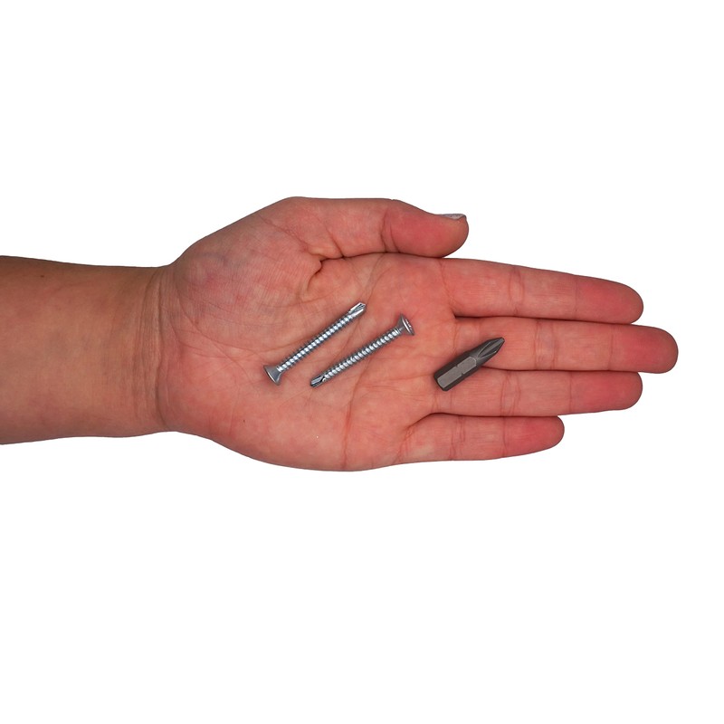 SKIR'CO (Pack of 50) DIN 7504 P Galvanized Steel 4.2