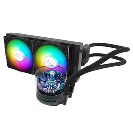 InWin NR24 240mm Nebula AIO Liquid CPU Cooler IW-LC-NR24, Black