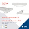 Lithonia Lighting TruWrap Flat Wrap LED Ceiling Light, 3000K/4000K/5000K Switchable
