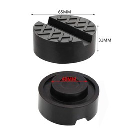 Car Jack Pad Slotted Trolley Jacking Rubber Blocks Cars Repair Accessories Universal Floor Jack Pad Adapter for Trolley Jack