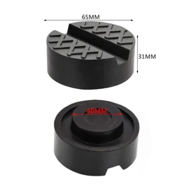 Car Jack Pad Slotted Trolley Jacking Rubber Blocks Cars Repair Accessories Universal Floor Jack Pad Adapter for Trolley Jack