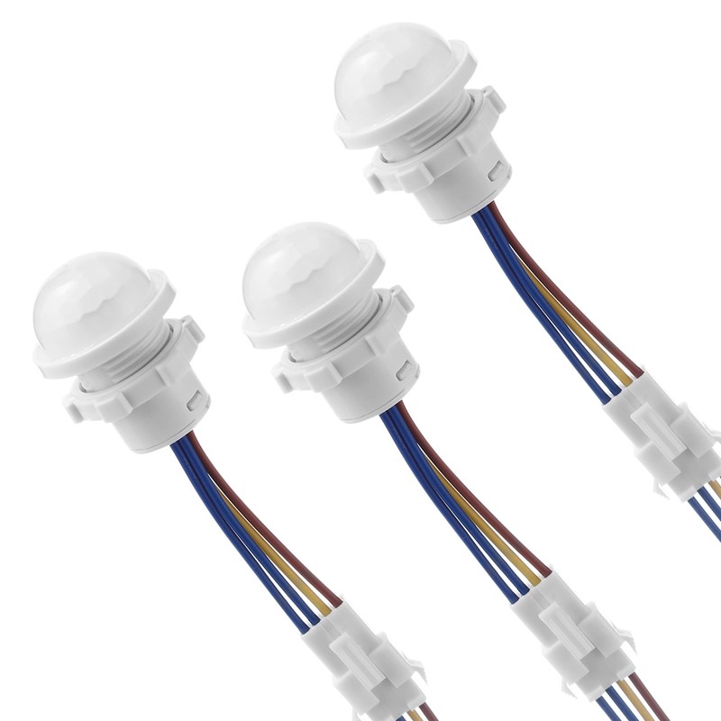 3 Packs Motion Sensor Light Switch, PIR Sensor Smart Detection