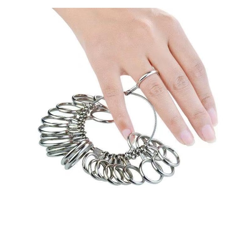 Ring Sizer UK,A-Z Ring Measurement Tool,Professional & Accurate Ring Gauge