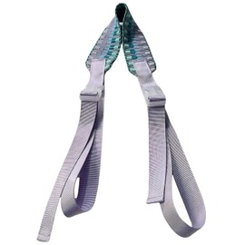 Raineed Paracord Strap for Eco Bags, Individual, Embroidery, Shopping, Shoulder Strap, Adjustable Length, Eco Lunch Bag, Wrap Only, Light Lavender Jacquard Strap