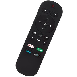 Replacement Remote Control Applicable for Sharp Roku TV LC-58Q7380U HS-RCRUS-20 LC-58Q7330U LC-65Q7300U LC-58Q7370U LC-65Q7320U LC-58Q7310U LC-65Q7340U LC-58Q7350U LC-65Q7350U LC-58Q7360U LC-65Q7360U