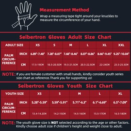 Seibertron Dirtclaw Unisex BMX MX ATV MTB Road Racing Mountain Bike Bicycle Cycling Off-Road/Dirt Bike GEL Padded Anti - Slip Palm Fingerless Gloves Motorcycle Motocross Sports Gloves White L