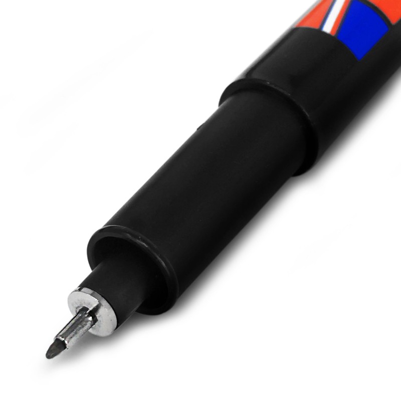 edding 140S Permanent Pen - Superfine 0.3mm - Waterproof Red,