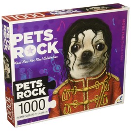 Novelty Corp Rompecabezas para Adulto, Pets Rock, 1000 Piezas, Juego de Mesa, Juegos Clásicos y Tradicionales