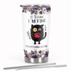 Cosictic Cat Lover Gifts Tumbler, It's Fine I'm Fine Everyhing