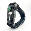 Survival Bracelet Camping Hiking Paracord emergency supplies 5ea