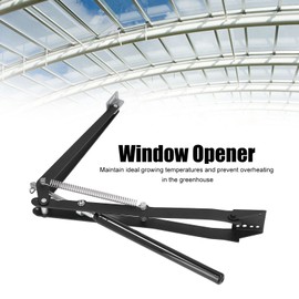 Hoopoocolor Greenhouse Window Opener, Automatic Temperature Control Sensor, Clipped or Screwed Onto Greenhouse Frame, Double Spring Solar Heat Sensitive Vent Opener for Most Greenhouses