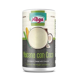 MAICENA con COCO (Cornstarch Cereal with Coconut) by Maga Foods Puerto Rico - 12 oz (Count of 2)