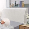 TAOCOCO Bed Headboard Covers, King Size Headboard Covers,Velvet All-inclusive Elastic