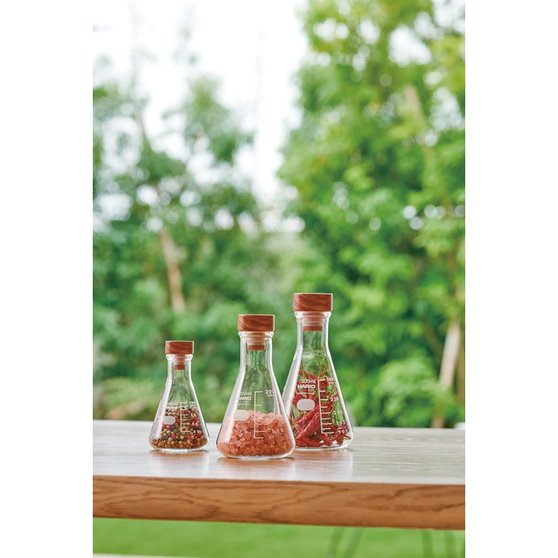 HARIO SFS-M Triangle Flask Costker, M, Clear