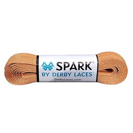 Light Copper Spark Shoelace for Shoes, Skates, Boots, Roller Derby, Hockey and Ice Skates (60 Inch / 152 cm)