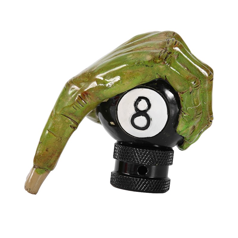Skeleton Hand Skull 8 Ball Car Manual Gear Shift Knob